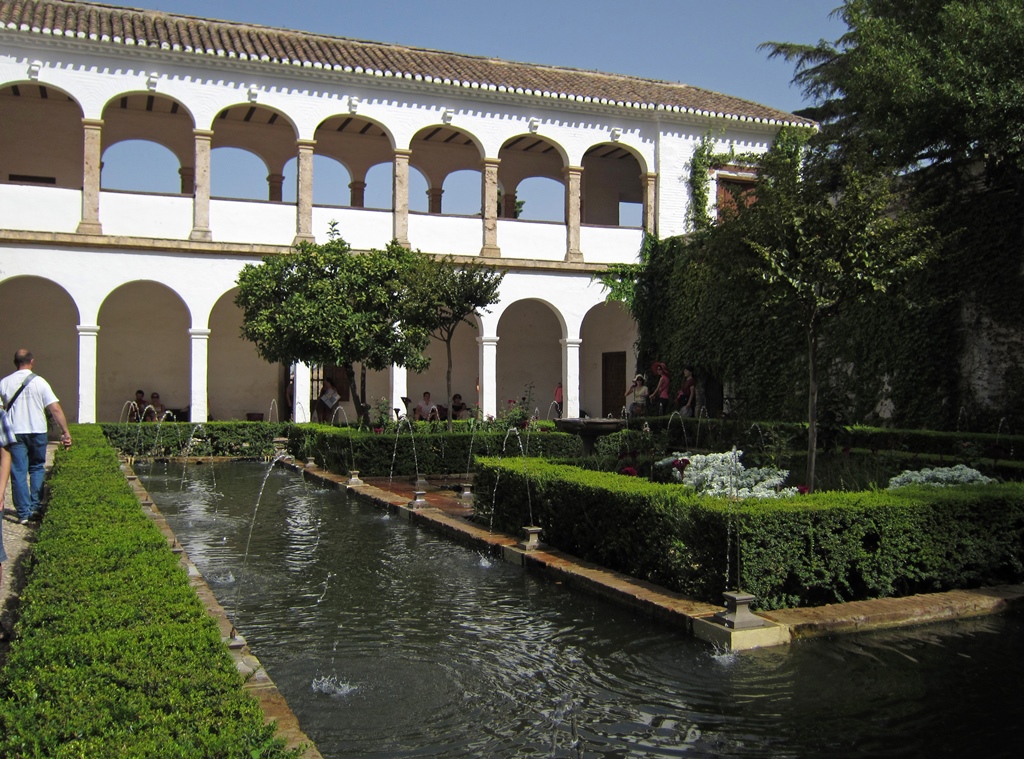 Cypress Courtyard and North Pavilion